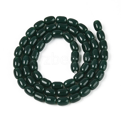 Opaque Glass Beads Strands LS-GLAA-T028-14P-05-1