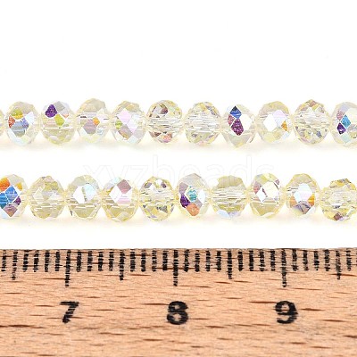 Transparent Glass Beads Strands EGLA-N016-4mm-05-1
