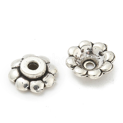 Alloy Bead Caps TIBE-P003-09AS-1