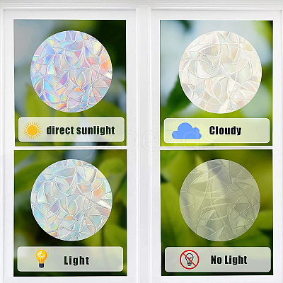 Rainbow Prism Paster DIY-WH0203-72-1