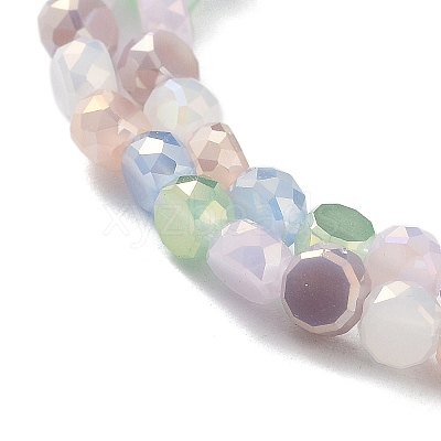 Electroplate Glass Beads EGLA-P056-01A-1