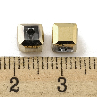 Electroplate Glass Beads EGLA-Z004-04A-09-1
