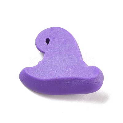Halloween Hat Opaque Resin Cabochons RESI-F031-07-1