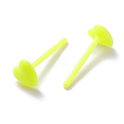 Eco-Friendly Plastic Stud Earrings EJEW-H120-03D-01-1