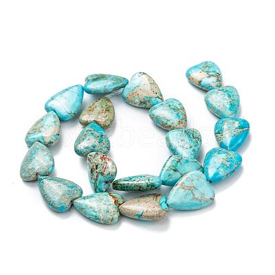 Natural Imperial Jasper Bead Strands G-C074-04F-1