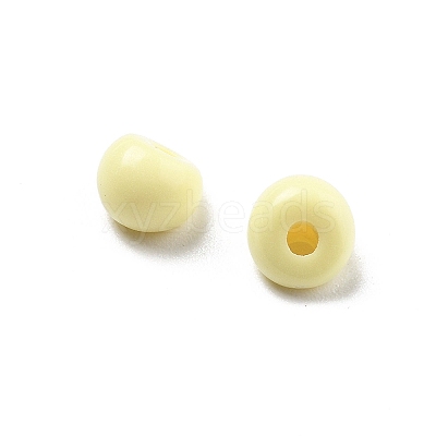 Acrylic Imitation Pearl Beads OACR-D300-01C-1