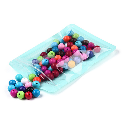 Macaron Color Plastic Yin-yang Resealable Bags OPP-N001-01A-04-1