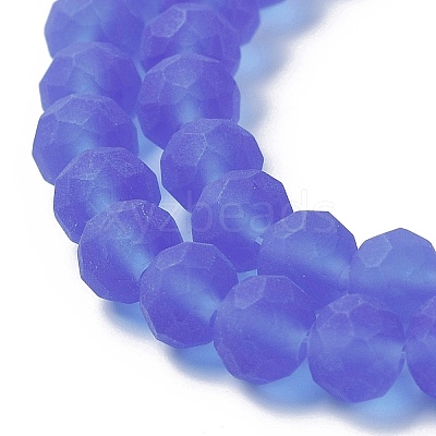 Transparent Glass Beads Strands EGLA-A034-T8mm-MD31-1
