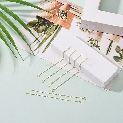 925 Sterling Silver Ear Stud Findings STER-G022-04G-1