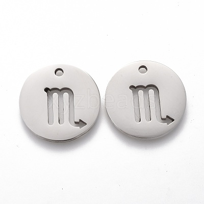 Tarnish Resistant 201 Stainless Steel Pendants STAS-Z001-B-04P-1