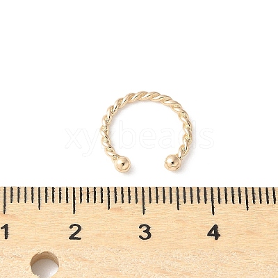 Adjustable Alloy Cuff Earrings LS-EJEW-V006-01B-KCG-1