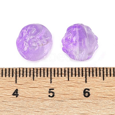 Transparent Glass Beads GLAA-B027-01B-1