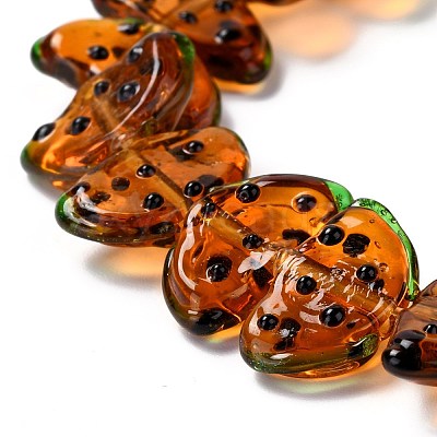 Handmade Lampwork Beads Strands LAMP-I022-29E-1