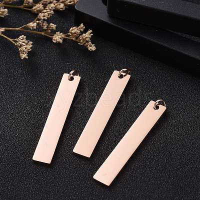 304 Stainless Steel Pendants STAS-S105-T604D-3-1