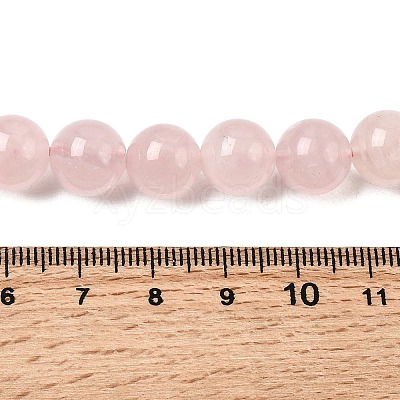 Natural Madagascar Rose Quartz Beads Strands G-B167-A02-10mm-1