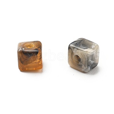 Transparent Acrylic Beads OACR-H044-04A-07-1