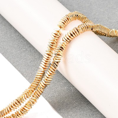 Electroplated Synthetic Non-magnetic Hematite Beads Strands X-G-G849-07A-LG-1