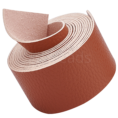 PU Leather Fabric Plain Lychee Fabric AJEW-WH0034-89C-03-1