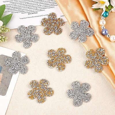 Glitter Hotfix Rhinestone DIY-FG0001-71-1