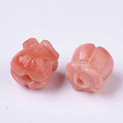 Synthetic Coral Beads CORA-R017-28-B07-1