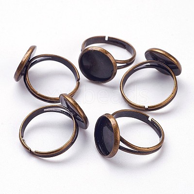 Adjustable Brass Ring Components X-J2673012-NR-1