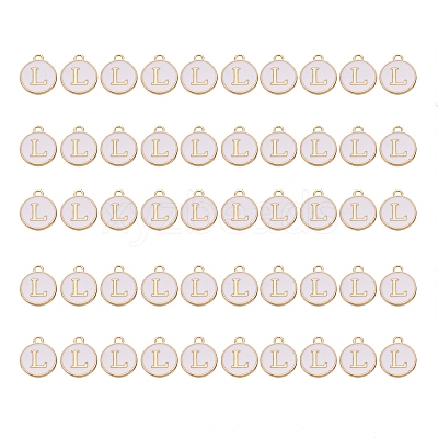 Golden Plated Alloy Charms ENAM-SZ0001-25A-L-1