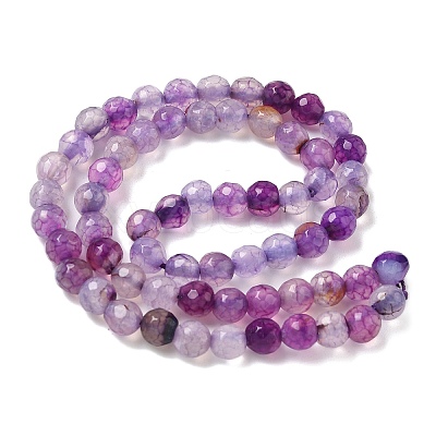 Natural Agate Beads Strands G-C082-A01-55-1