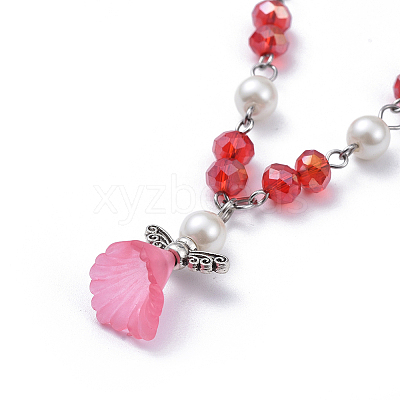 Charm Bracelets BJEW-JB05191-M-1