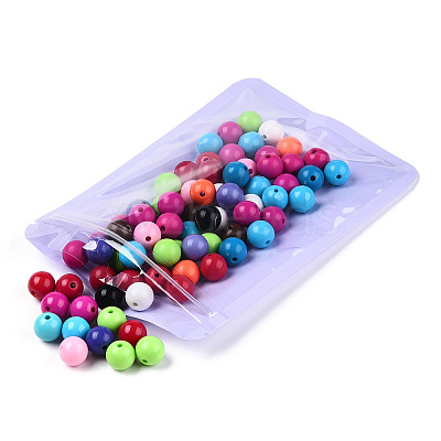 Macaron Color Plastic Yin-yang Resealable Bags OPP-N001-01D-08-1