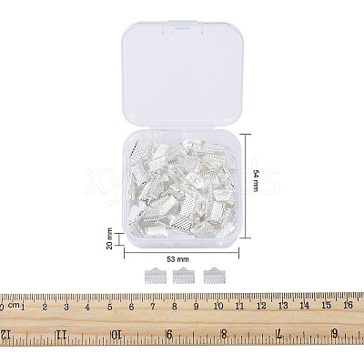 Iron Ribbon Crimp Ends IFIN-YW0001-13S-LF-1