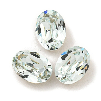 Glass Rhinestone Cabochons RGLA-L029-17A-161-1