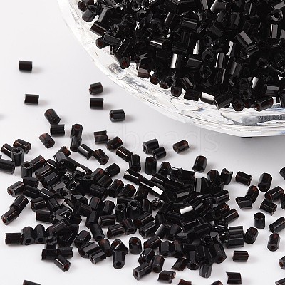 Glass Bugle Beads SEED-R010-49-1