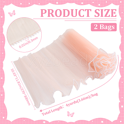 2 Bags Organza Flower Wrapping Bouquet Paper DIY-GF0009-26B-1