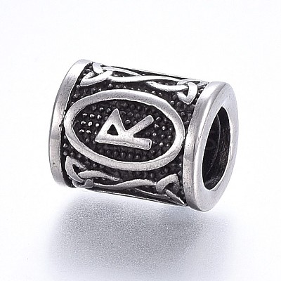 304 Stainless Steel Beads STAS-H460-01AS-19-1