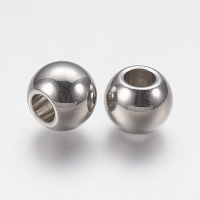 Tarnish Resistant 201 Stainless Steel Beads STAS-F141-17P-1