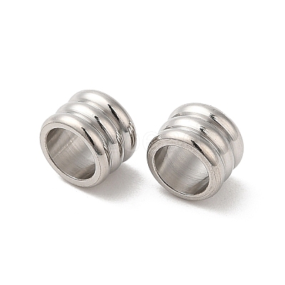 Non-Tarnish 304 Stainless Steel European Beads LS-STAS-H214-04P-1
