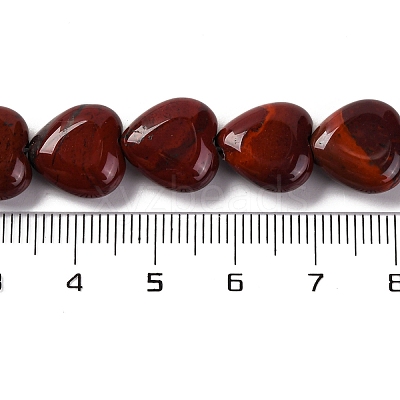Natural Red Rainbow Jasper Beads Strands G-I372-A06-01-1