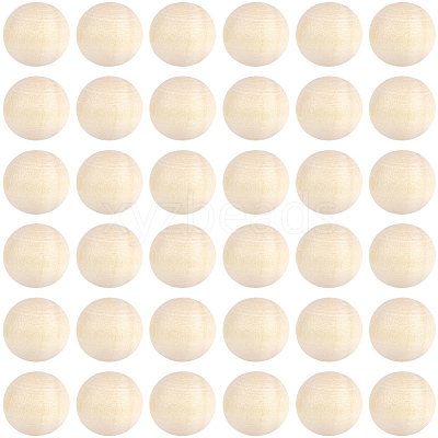 150Pcs Unfinished Wood Beads WOOD-PA0001-83A-1