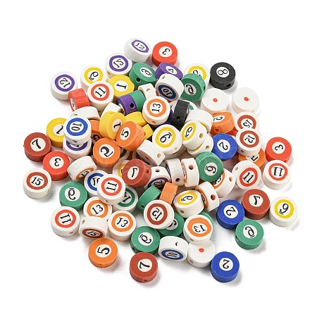 Handmade Polymer Clay Beads CLAY-E005-06-1