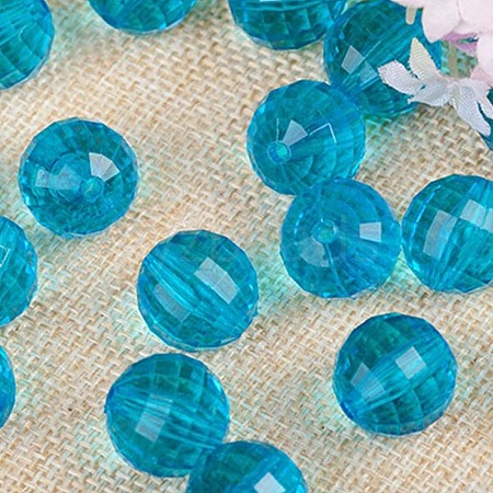 Transparent Acrylic Beads TACR-NH0001-A-09-1