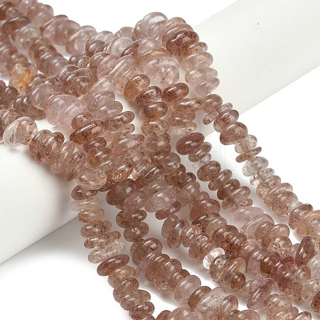 Natural Strawberry Quartz Beads Strands G-D346-01A-1