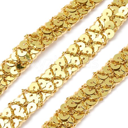 Plastic & Polyester Paillette Beads OCOR-WH20016-04B-1