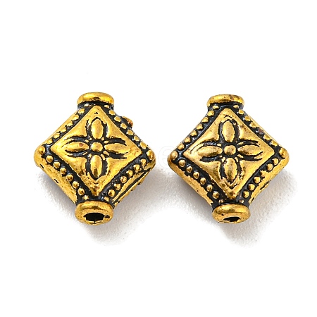 Tibetan Style Alloy Beads PALLOY-F307-07AG-1