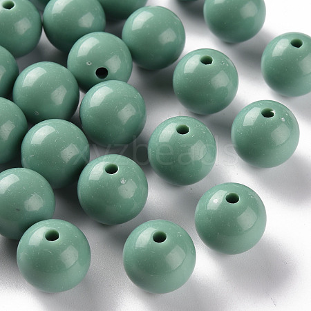 Opaque Acrylic Beads MACR-S370-C16mm-26-1