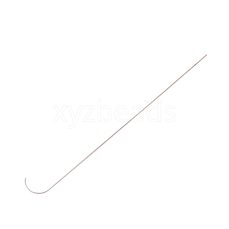 201 Stainless Steel Bented Beading Needles TOOL-WH0125-33B-1-1