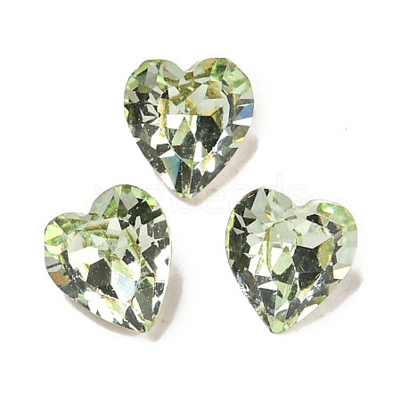 Glass Rhinestone Cabochons RGLA-L029-16B-238-1