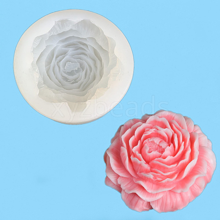 DIY Silicone Flower Candle Molds SIMO-PW0015-54A-02-1