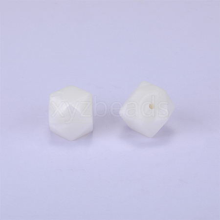 Hexagonal Silicone Beads SI-JX0020A-41-1