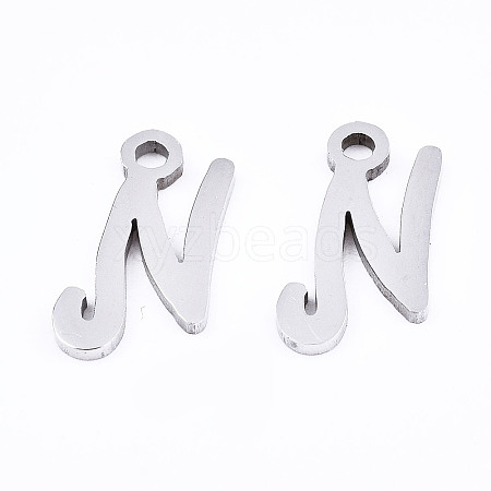 Non-Tarnish 201 Stainless Steel Charms LS-STAS-T044-217P-N-1