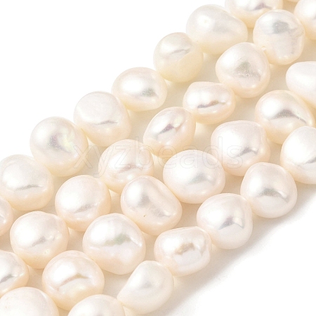 Natural Cultured Freshwater Pearl Beads Strands PEAR-A006-11C-1